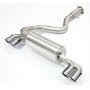 BMW E82 1M Coupe Exhaust Rear Silencer Twin Tailpipes