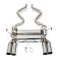 BMW M3 Series E92 Cat Back Exhaust Stainless Finish