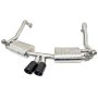 Porsche 981 Boxster & Cayman Valved Cat Back Exhaust Carbon Tailpipes