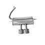 Ford Focus ST Style Rear Exhaust Silencer